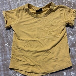 Little Bipsy Mustard Short Sleeve Tee